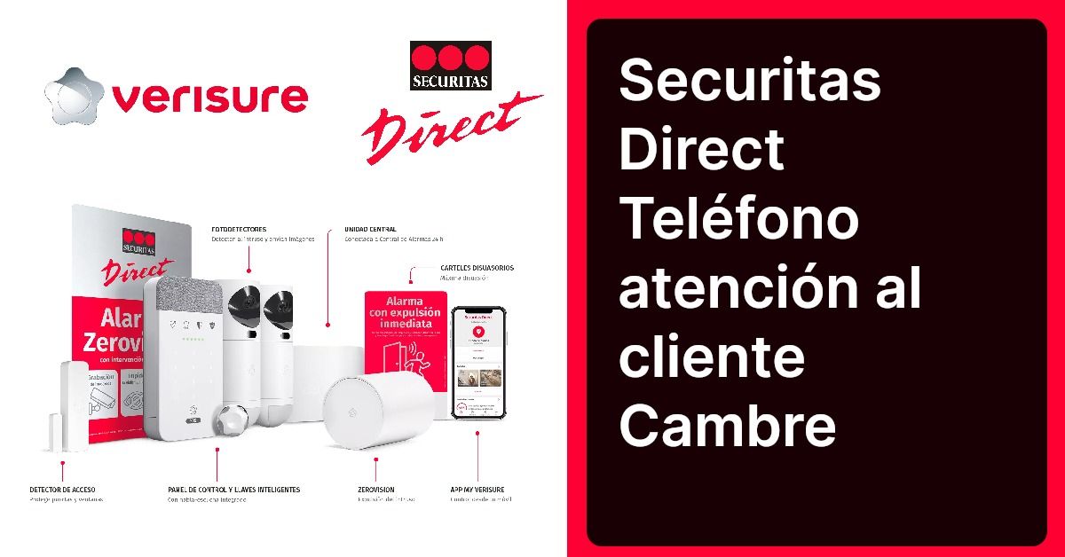Securitas Direct Teléfono atención al cliente Cambre